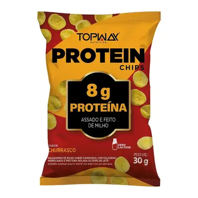 Protein Chips 30g - Salgadinho Proteico - Topway