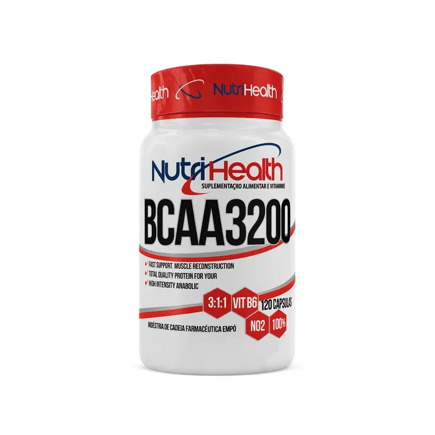 BCAA 3200 - 60 Caps - Nutrihealth