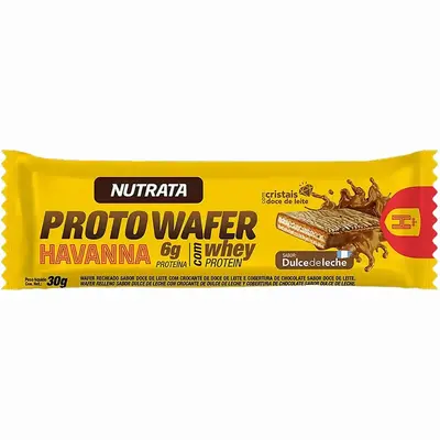 Proto Wafer Havanna - Cx 12 und (R$4,57 a unidade) - Nutrata