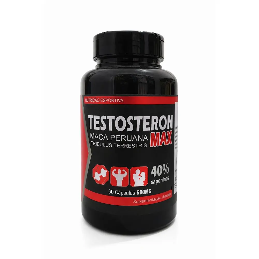 Testosteron Max - Maca Peruana - 60 Caps