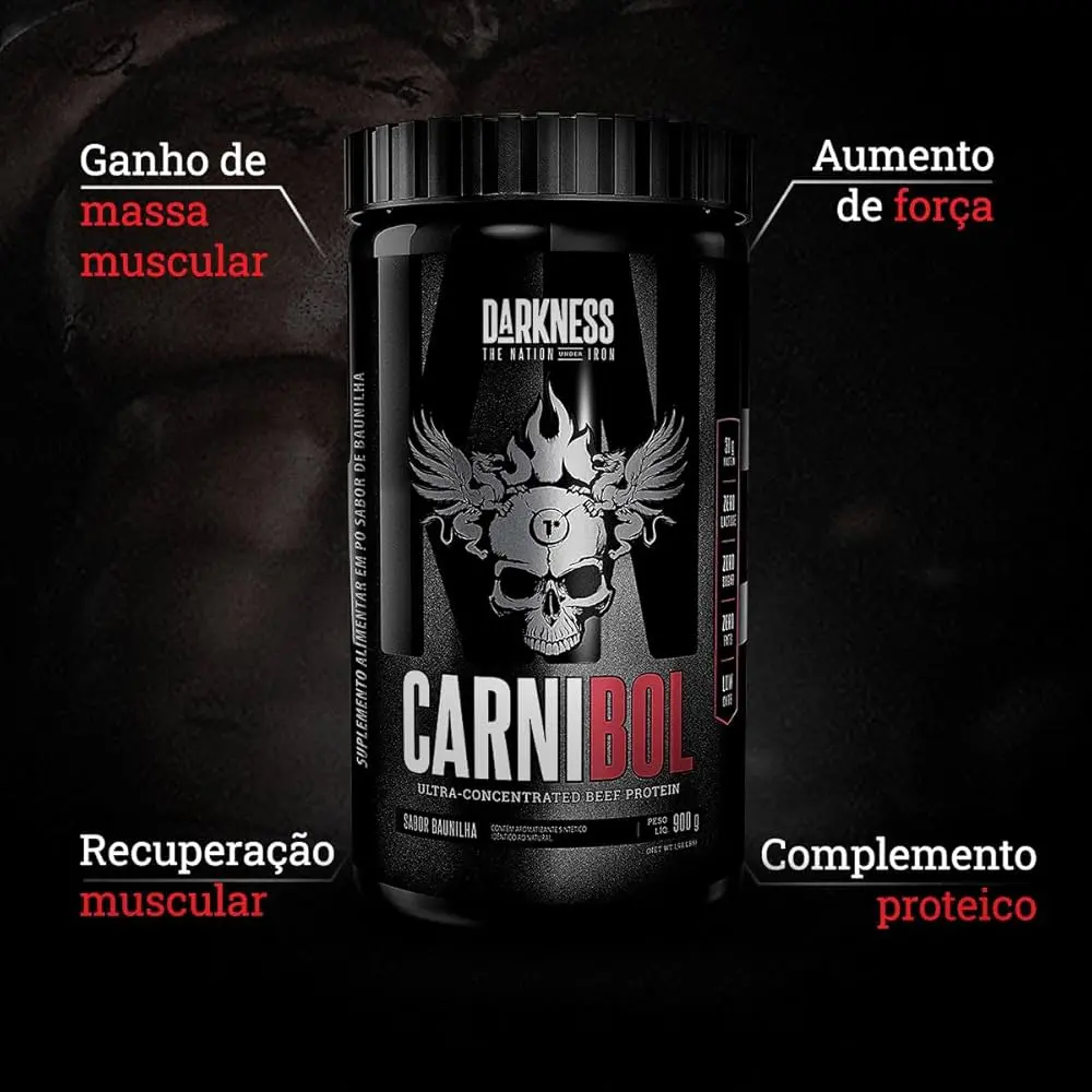 Carnibol (Proteína da carne) - 900g pote - Integralmedica
