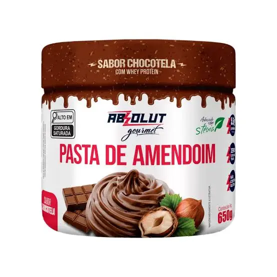 Pasta de amendoim - 650g - Absolut
