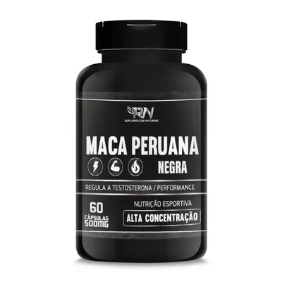 Maca negra - 60 Caps - RN Suplementos nutricionais