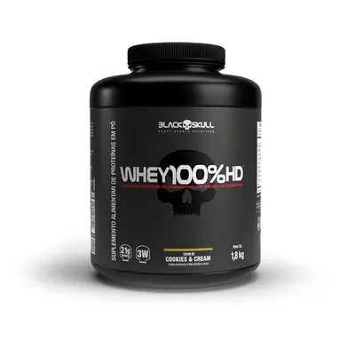 Whey 100% HD - 1,8kg Pote - Black Skull