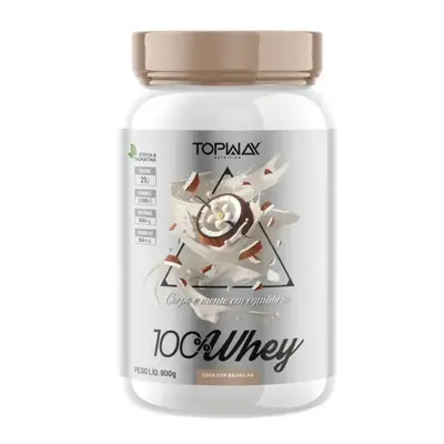 WHEY Protein 100% - 900g pote - TOPWAY
