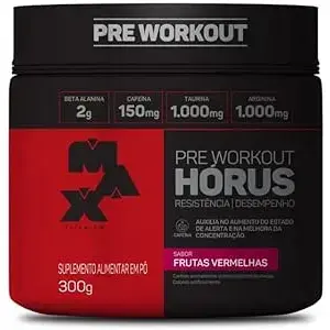 Pré-Treino - Hórus 300g - Max Titanium