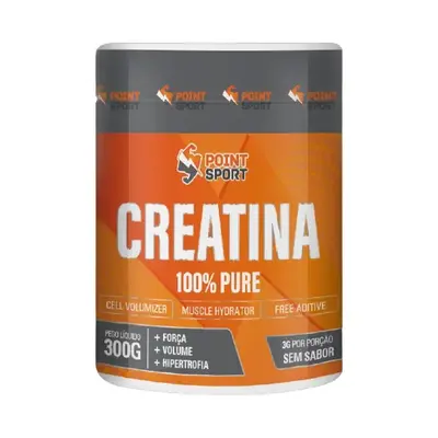 Creatina 300g - Creapure ( MESH 80) - Point Sport Suplementos