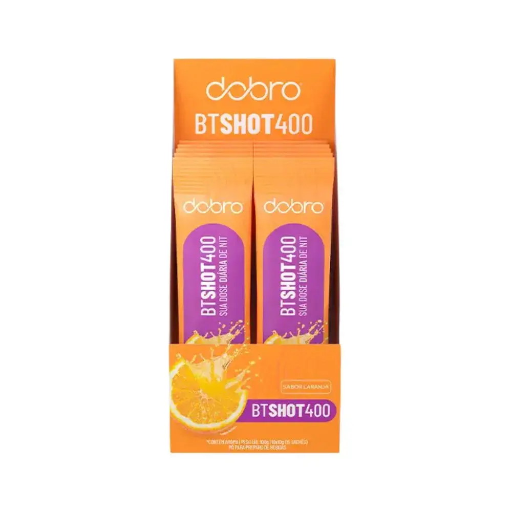 Nitrato BT400 shot sachê - 30g a unidade - Dobro