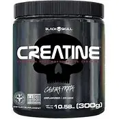 Creatina pura - 300g - Black skull