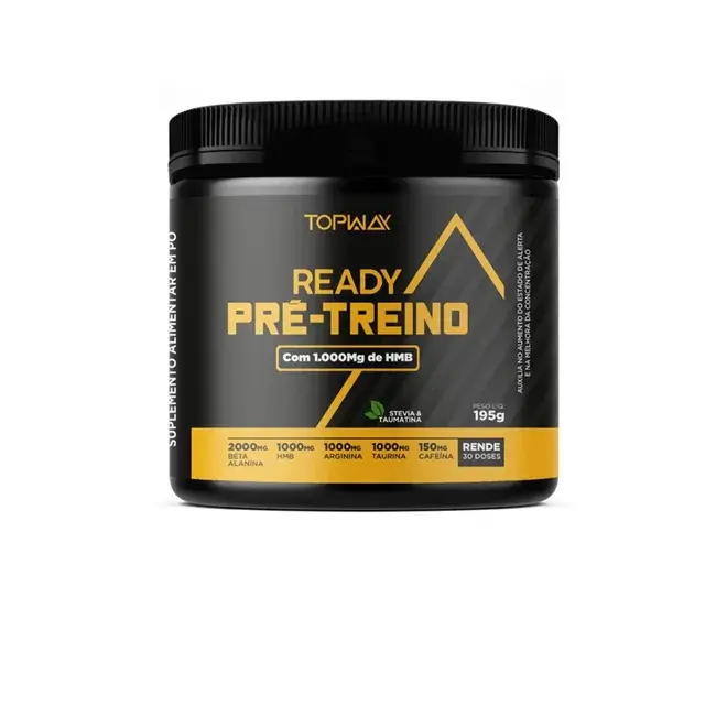 Pré-treino Ready 300g - TOPWAY